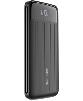 Borofone prenosna baterija T21A powerbank 20000 mAh 2x USB črn