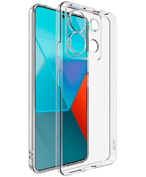 Clear Case 1,8 mm silikonski ovitek za Xiaomi Redmi Note 13 5G - prozoren