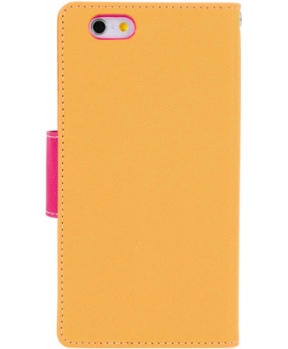 GOOSPERY preklopna torbica Fancy Diary SAMSUNG GALAXY S5 G900 - rumeno pink