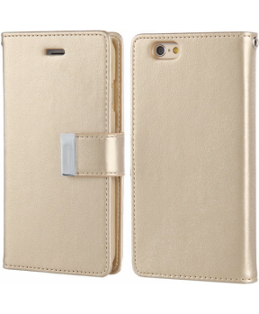 GOOSPERY preklopna torbica Rich Diary Samsung Galaxy S5 G900 - zlata bež