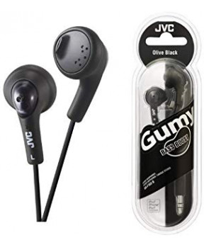 JVC slušalke Gummy črne
