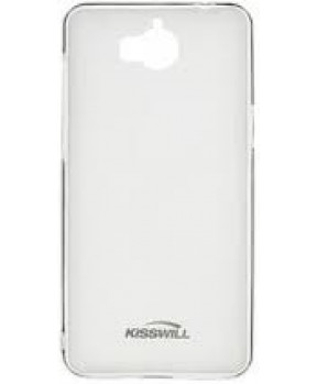 Kisswill silikonski ovitek za Huawei Y6 2017 - prozoren
