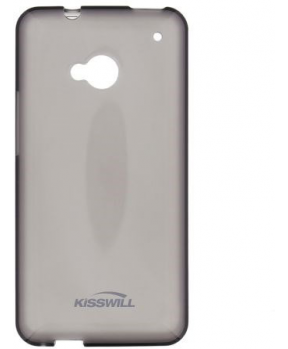 Kisswill silikonski ovitek za Samsung Galaxy Xcover 4 - prozorno črn