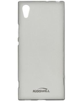 Kisswill silikonski ovitek za Sony Xperia XZ1 - prozorno črn