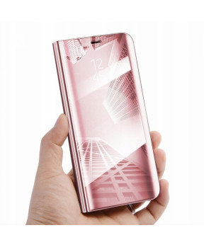 Onasi Clear View za Huawei P40 Lite - roza