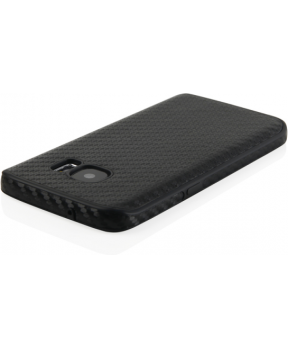 QULT silikonski ovitek za Samsung Galaxy S7 - karbon