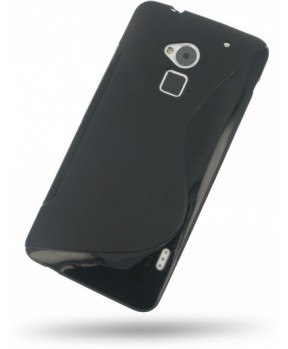 S silikonski ovitek HTC ONE S črn