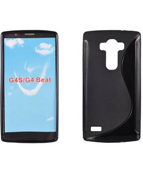 S silikonski ovitek LG G4S, G4 Beat črn