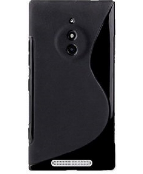 S silikonski ovitek Nokia LUMIA 830 črn