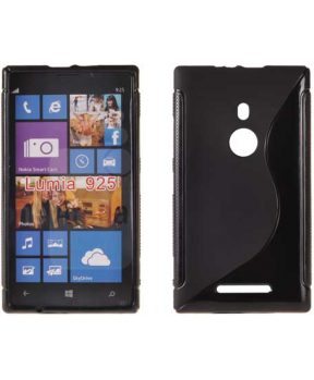 S silikonski ovitek Nokia LUMIA 925 črn