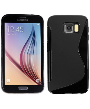S silikonski ovitek Samsung Galaxy S6 Edge G925 črn