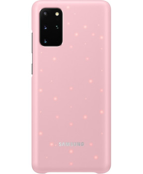 SAMSUNG original LED ovitek EF-KG985CPE za SAMSUNG Galaxy S20 Plus G985 - roza zaščita zadnjega dela