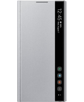 SAMSUNG original torbica Clear View EF-ZN970CSE za SAMSUNG Galaxy Note 10 N970 - srebrna
