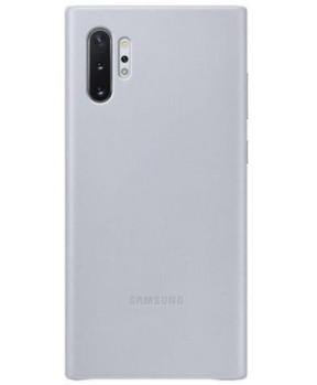 SAMSUNG original usnjen ovitek EF-VN975LJE za SAMSUNG Galaxy Note 10 Plus N975 - zaščita zadnjega dela - siva