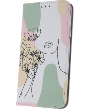 Smart Art Flower preklopna torbica za Samsung Galaxy A53