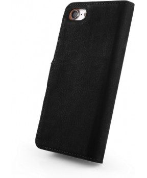 Surazo Onasi preklopna torbica za iPhone 8 - usnjena - črna