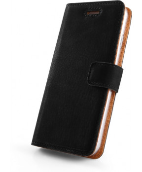 Surazo Onasi preklopna torbica za Samsung Galaxy Note 8 - usnjena - črna