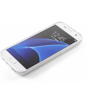 Surazo Onasi silikonski ovitek Samsung Galaxy S7 Edge G935 - usnjen - siv