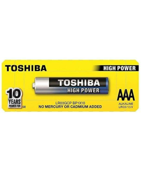 Toshiba baterija LR03 Alkalna AAA 1,5V (1 kos)
