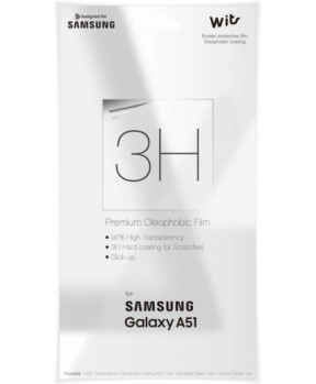 Slika izdelka: SAMSUNG original ZAŠČITNA FOLIJA GP-TFA515WSA za SAMSUNG Galaxy A51 A515 - cel ekran
