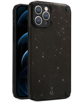 Slika izdelka: Armor Glitter z bleščicami za Samsung Galaxy A22 A225 LTE - črn