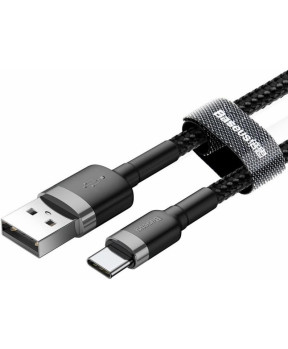 Slika izdelka: Baseus podatkovni kabel Catklf-UG1 Quick Charge Type C 2A 3m - črn