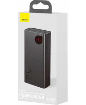 Slika izdelka: Baseus prenosna baterija PPIMDA-C0A powerbank 30000 mAh 22,5W črn