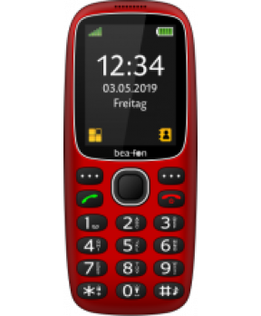 Slika izdelka: Beafon SL360 telefon za starejše na tipke - rdeč