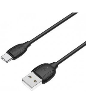 Slika izdelka: BOROFONE podatkovni kabel X19 Type C na USB 1m 2,4A črn