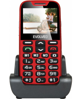 Slika izdelka: EVOLVEO Easyphone XD telefon za starejše - rdeč