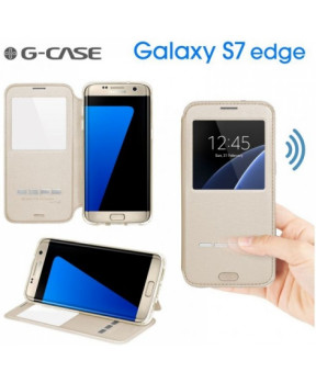 G-CASE preklopna torbica Samsung Galaxy S7 Edge G935 - bel