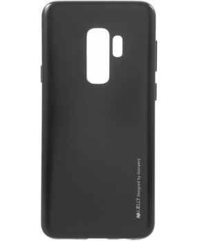 Goospery i-Jelly Metal tanek silikonski ovitek za Samsung Galaxy S9 G960 - črn