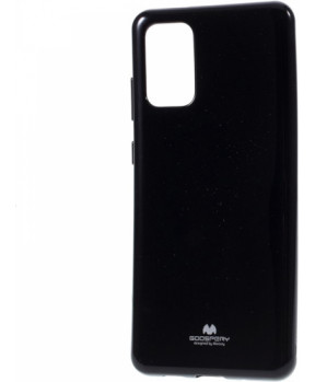Goospery Jelly tanek silikonski ovitek za Samsung Galaxy A71 A715 - črn