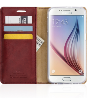 Slika izdelka: GOOSPERY preklopna torbica Bluemoon za Samsung Galaxy S8 Plus G855 - bordo rdeča