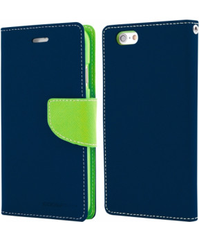 GOOSPERY preklopna torbica Fancy Diary iPhone 6 - modro zelen
