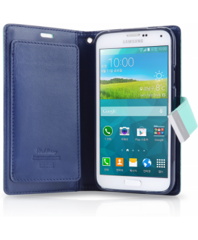 GOOSPERY preklopna torbica Rich Diary Samsung Galaxy S5 G900 - meta moder
