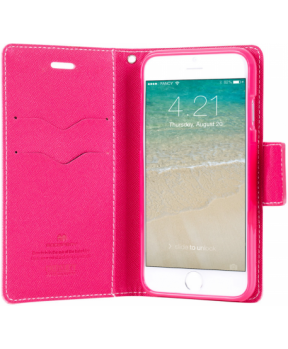 GOOSPERY preklopna torbica Rich Diary Samsung Galaxy S5 G900 - rumena pink