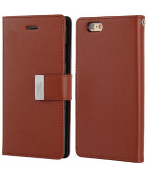 GOOSPERY preklopna torbica Rich Diary Samsung Galaxy S5 G900 - rjava