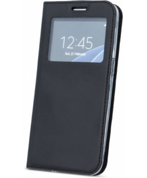 Havana magnetna preklopna torbica z okenčkom za Nokia 2 - črna 