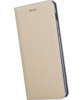 Havana Premium preklopna torbica Samsung Galaxy S10 G973 - zlata s srebrnim robom