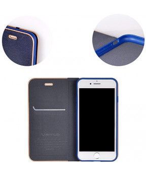 Havana Premium preklopna torbica iPhone 7 - modra