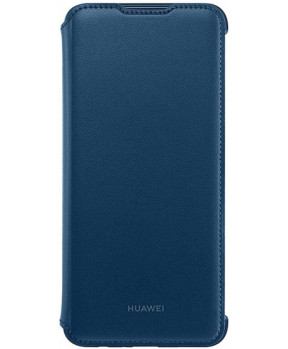 Huawei original preklopna torbica za Huawei Y7 2019 modra