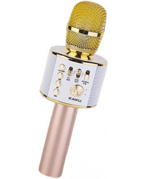 Slika izdelka: KAKU brezžični karaoke mikrofon zlat
