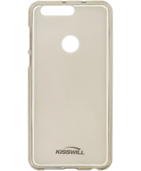 Slika izdelka: Kisswill silikonski ovitek za Huawei Honor 8 Lite - prozorno črn