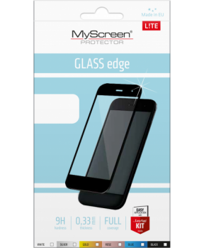 Slika izdelka: My Screen protector Lite ZAŠČITNO KALJENO STEKLO LG G7  - Full screen Edge 2,5D Glass črn