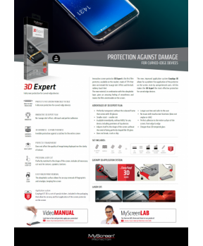 My Screen protector ZAŠČITNA FOLIJA 3D Expert Huawei P10 - super zaščita za ukrivljene ekrane