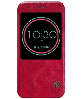 Nillkin preklopna torbica z okenčkom QIN za HTC 10 rdeča