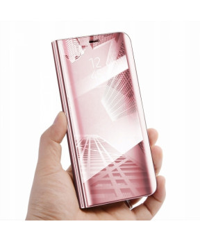 Onasi Clear View za Samsung Galaxy A71 A715 - roza