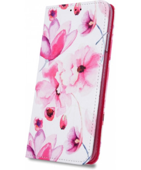 Onasi Flower preklopna torbica za Huawei P30 Lite - roza