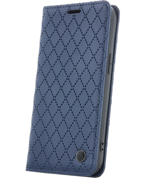 Onasi preklopna torbica Karo za Samsung Galaxy A35 - modra